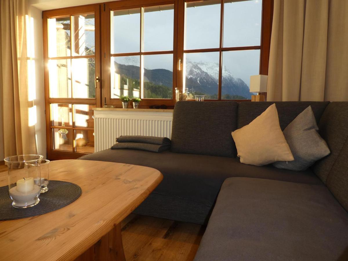 Haus Abendsonne Familie Druxes Leilighet Krün Eksteriør bilde